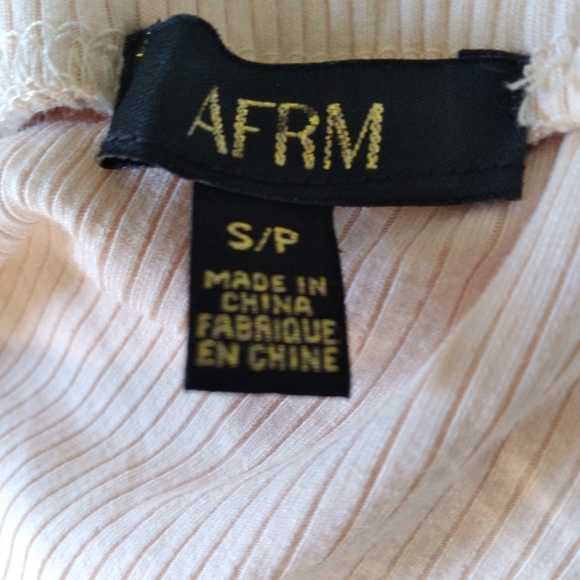 AFRM TORINO TUBE SKIRT IN CREAM TAN, NWOT. PERFECT WARDROPE STAPLE! - Picture 7 of 12